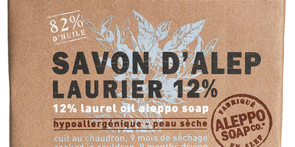 Aleppo Soap Co Aleppo zeep 12% laurier