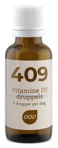 AOV 409 Vitamine D3 druppels 25mcg