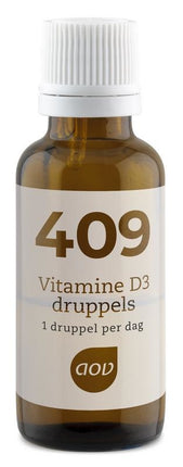 AOV 409 Vitamine D3 druppels 25mcg