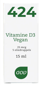 AOV 424 Vitamine D3 25mcg vegan