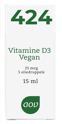 AOV 424 Vitamine D3 25mcg vegan