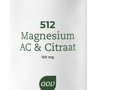 AOV 512 Magnesium AC & citraat 150mg