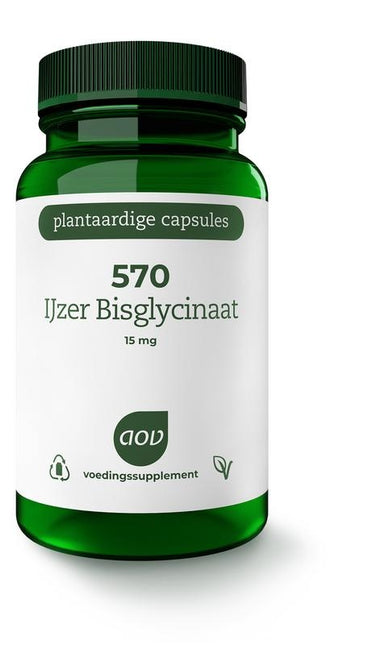 AOV 570 IJzer bisglycinaat 15mg