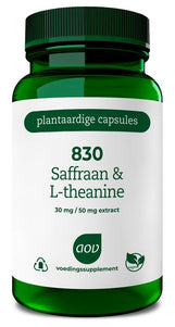 AOV 830 Saffraan & L theanine