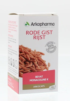 Arkocaps Rode gist rijst bio