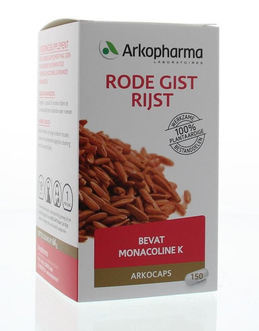 Arkocaps Rode gist rijst bio