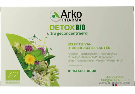 Arkofluids Detox drinkampullen