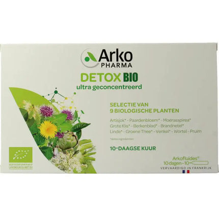Arkofluids Detox drinkampullen