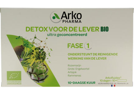 Arkofluids Detox lever bio