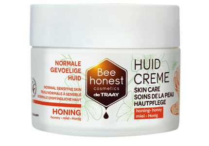 Bee Honest Huidcrème honing - normale en gevoelige huid