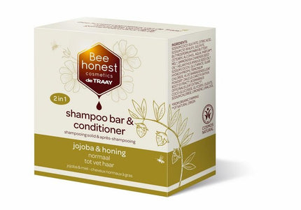 Bee Honest Shampoobar jojoba & honing