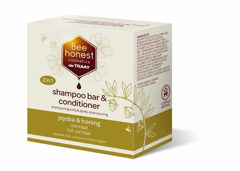 Bee Honest Shampoobar jojoba & honing