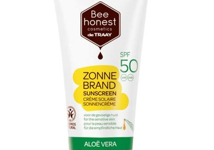 Bee Honest Zonnebrand aloe & honing SPF50