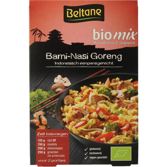 Beltane Bami & nasi goreng kruiden