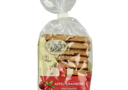 Billy'S Farm Appel cranberry staafjes