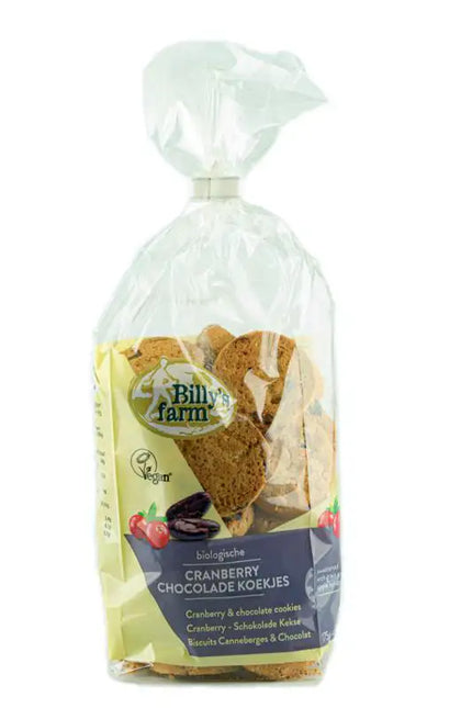 Billy'S Farm Cranberry choco cookies
