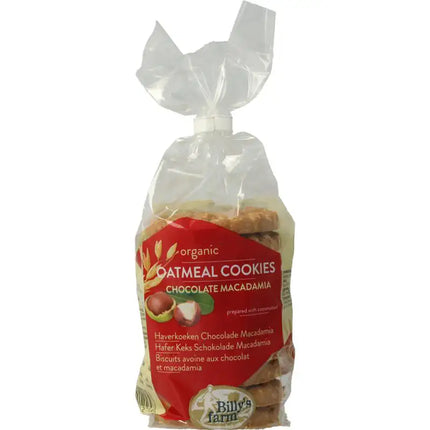 Billy'S Farm Macadamia chocolade haverkoeken