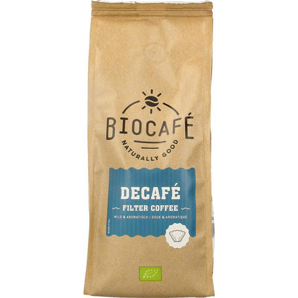 Biocafe Filterkoffie cafeïnevrij