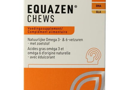 Equazen Eye Q omega 3/6 vetzuren chew