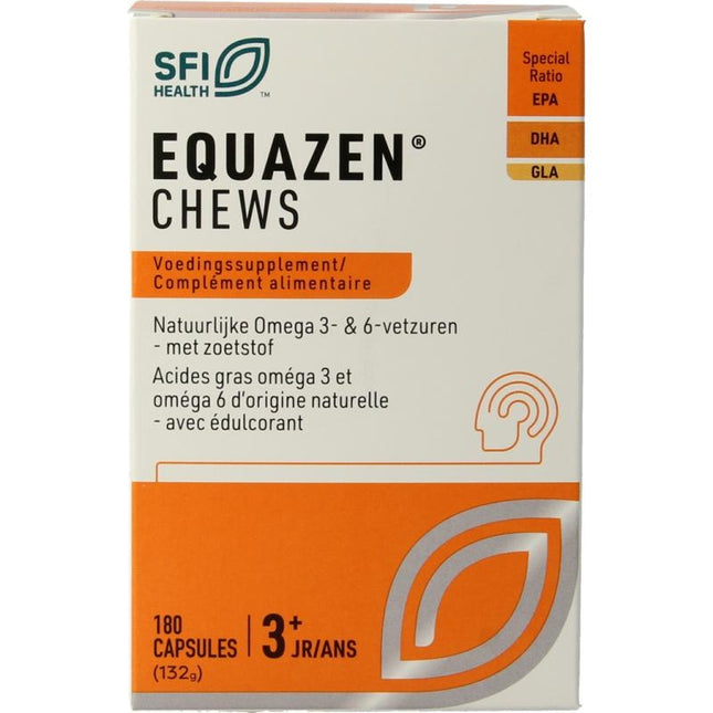 Equazen Eye Q omega 3/6 vetzuren chew