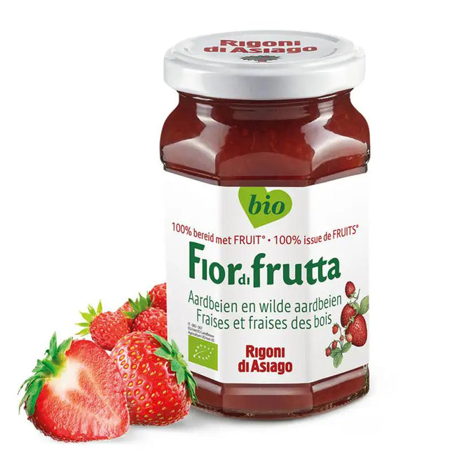 Fiordifrutta Aardbeien fruitbeleg