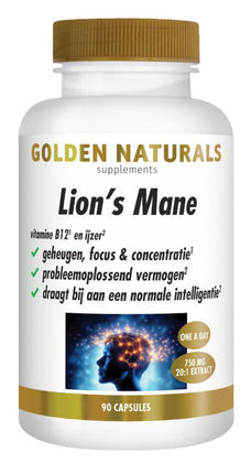 Golden Naturals Lion's mane