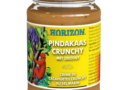 Horizon Pindakaas crunchy met zeezout