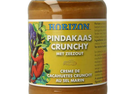 Horizon Pindakaas crunchy met zeezout