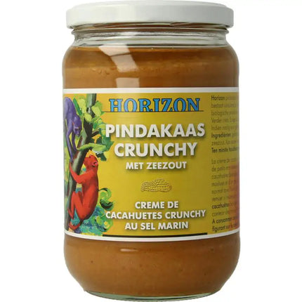 Horizon Pindakaas crunchy met zeezout