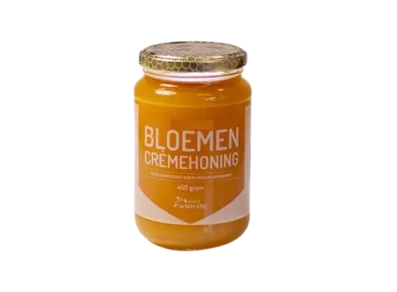 Werkbij Bloemen cremehoning uit Estland