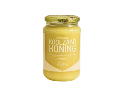 Werkbij Nederlandse koolzaadhoning