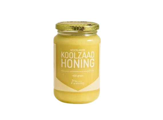 Werkbij Nederlandse koolzaadhoning