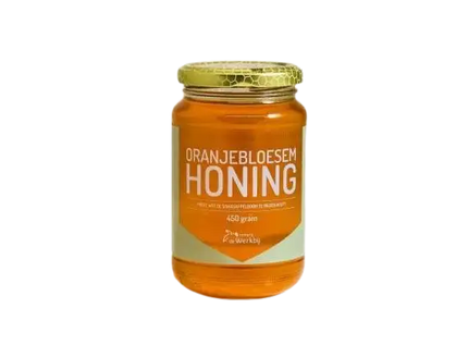 Werkbij Oranjebloesemhoning