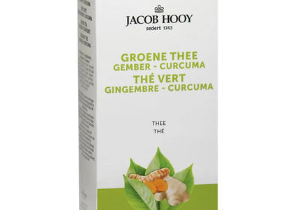 Jacob Hooy Groene thee Gember Curcuma theezakjes