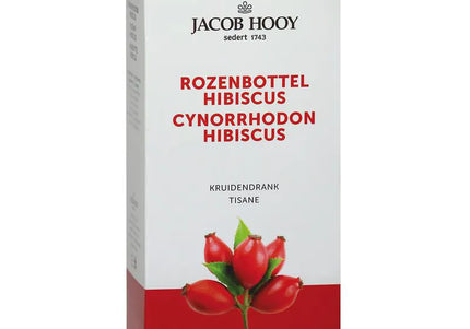 Jacob Hooy Rozenbottel hibiscus thee zakjes