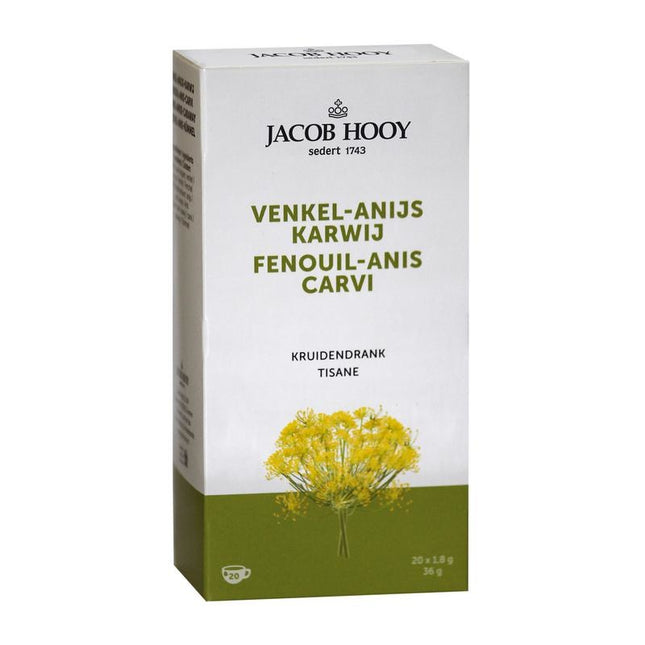 Jacob Hooy Venkel/anijs/karwij thee gold