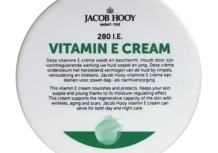 Jacob Hooy Vitamine E creme