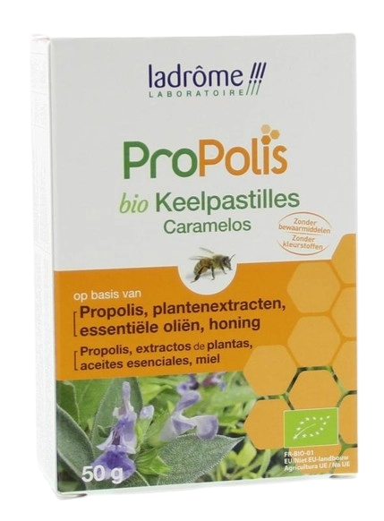 Ladrome Propolis keelpastille