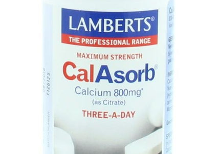 Lamberts CalAsorb (calcium citraat) & Vitamine D3