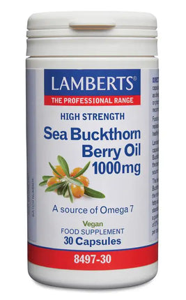 Lamberts Duindoorn olie 1000mg 30 capules