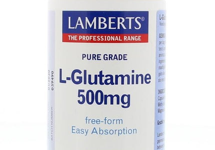 Lamberts L-Glutamine 500mg