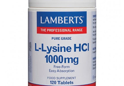 Lamberts L-Lysine 1000mg