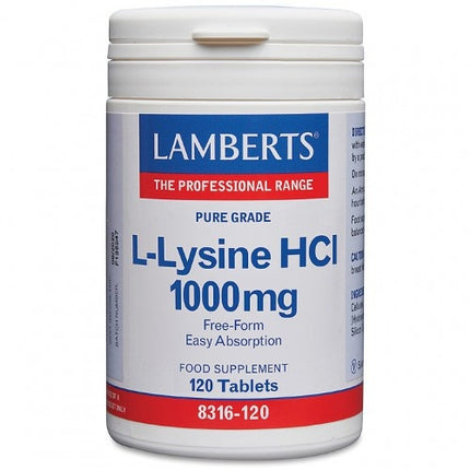 Lamberts L-Lysine 1000mg