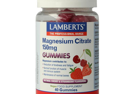 Lamberts Magnesium citraat gummies