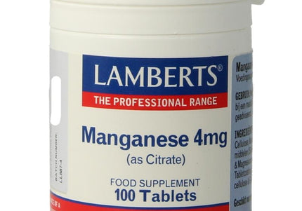 Lamberts Mangaan (manganese) 4mg
