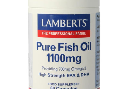 Lamberts Pure visolie 1100mg omega 3