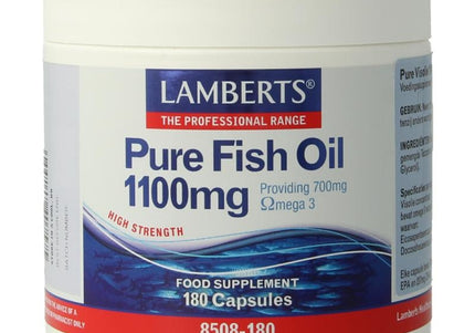 Lamberts Pure visolie 1100mg omega 3