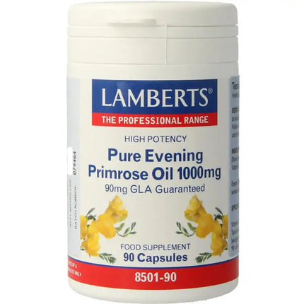 Lamberts Teunisbloemolie 1000mg (pure evening primrose)