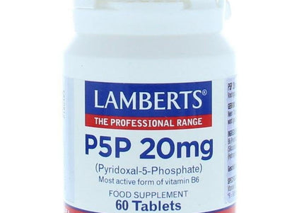 Lamberts Vitamine B6 (P5P) 20mg