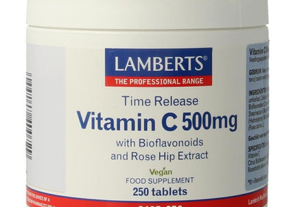 Lamberts Vitamine C 500 time released & bioflavonoiden